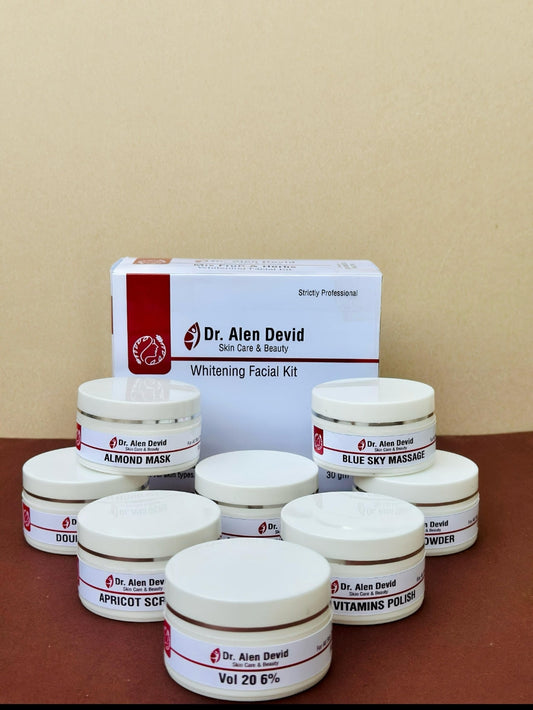 Dr. Alen Devid Whitening Facial Kit – Professional 8-Step Glow Treatment