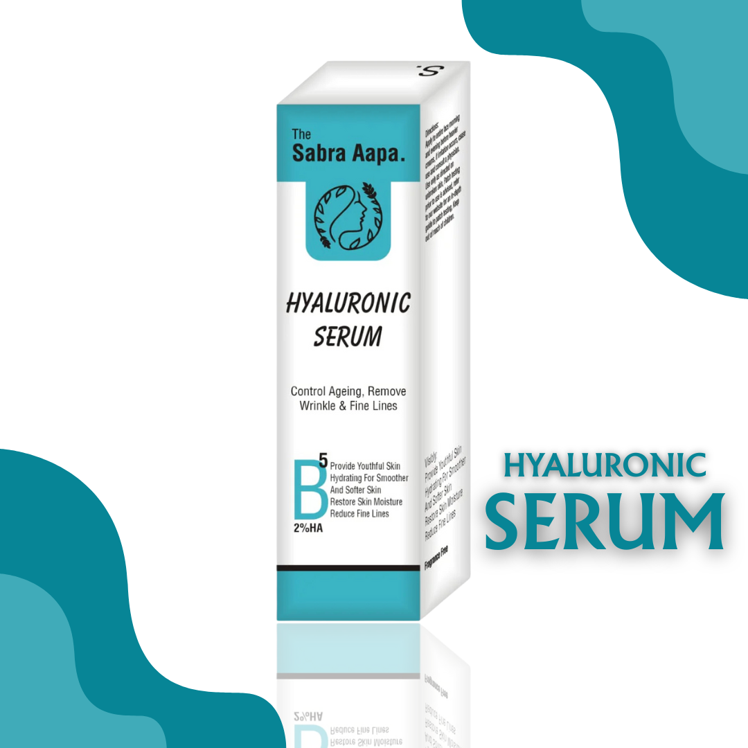 SABRA AAPA Hyaluronic Acid Face Serum 20ml – Anti-Aging & Hydrating Serum