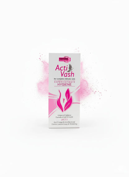 Activash Intimate Wash for Women – Whitening & Tightening Care