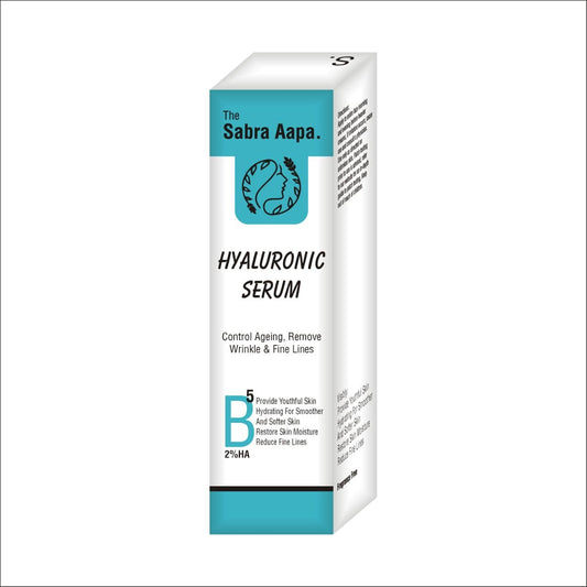 SABRA AAPA Hyaluronic Acid Face Serum 20ml – Anti-Aging & Hydrating Serum