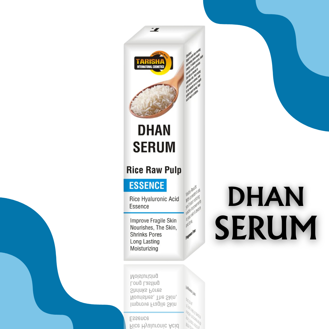 DHAN Rice Face Serum 20ml – Anti-Aging & Skin Whitening Serum